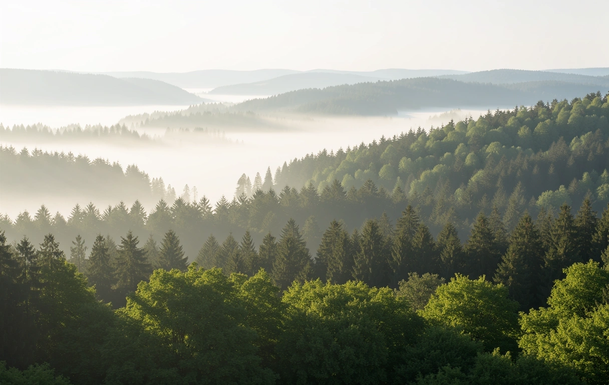 Natural wellness atmosphere